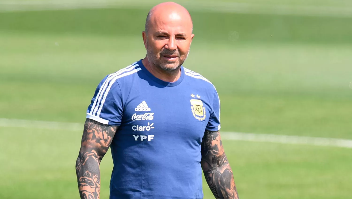 Sampaoli seguirá, pero no se sabe hasta cuándo. TÉLAM