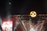 Un meteorito irrumpió en pleno recital de Foo Fighters