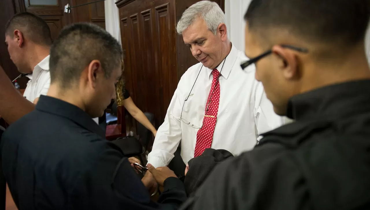 ESPOSADO. Hugo Sánchez fue detenido en abril. ARCHIVO LA GACETA / FOTO DE JORGE OLMOS SGROSSO