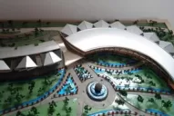 Al final del camino, el mismo principio: la única obra de Pelli en Tucumán sigue en marcha