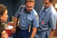 Video: Maradona debió recibir atención médica después del partido