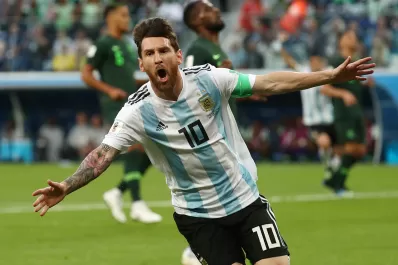 Reviví el gol de Messi, de derecha como el primero que hizo en un Mundial
