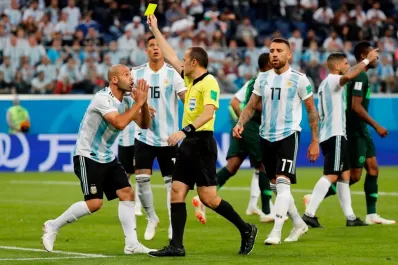 Mirá la falta que le cobraron a Mascherano y que ocasionó el empate de Nigeria, ¿fue penal?