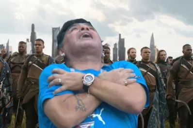 Los desopilantes memes de Maradona festejando el gol de Argentina