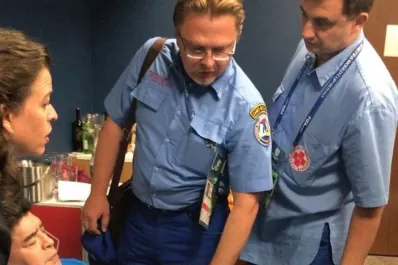 Video: Maradona debió recibir atención médica después del partido