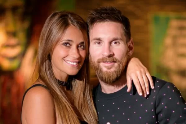 El festejo de Antonela Roccuzzo en las redes sociales, alentando a Messi