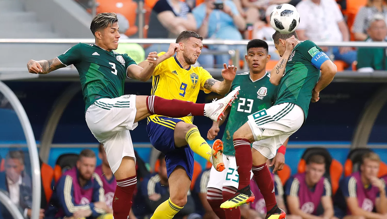 MÉXICO VS SUECIA (REUTERS)