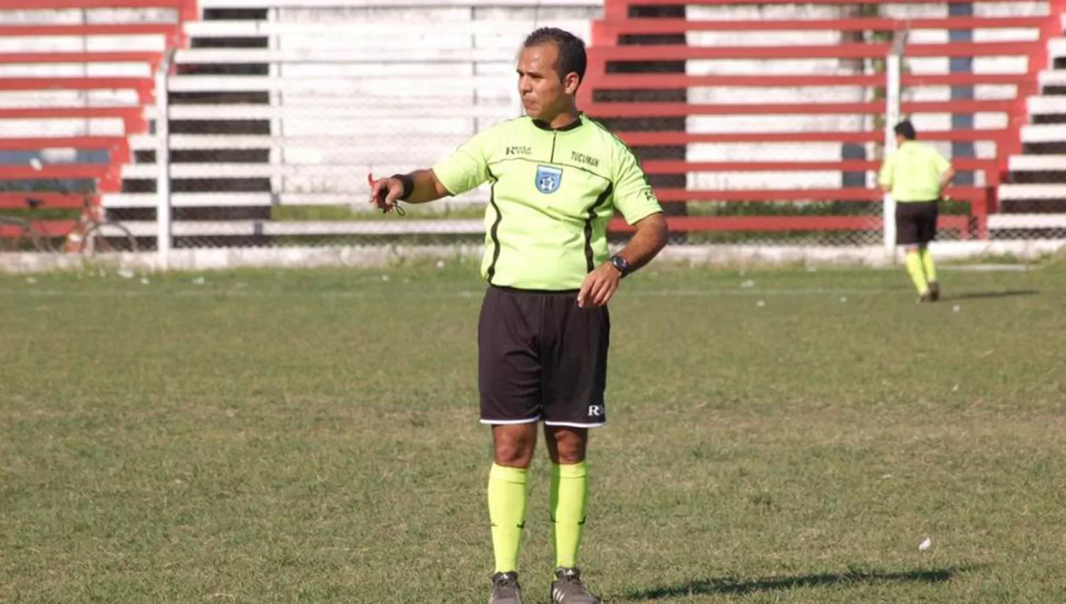 Sebastián Barrionuevo fue agredido con una piedra en el partido Cruz Alta-San Antonio y aún no hay sanciones por ese hecho.
ARCHIVO