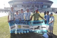 En Rusia: los tucumanos pusieron el corazón