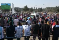 Video: así se gritó el épico gol de Rojo en el parque 9 de Julio