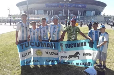 En Rusia: los tucumanos pusieron el corazón