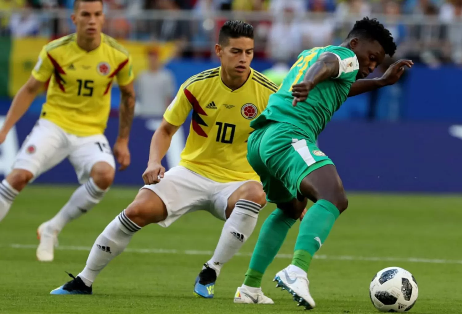 COLOMBIA VS SENEGAL. Las víctimas tenían 34 y 78 años. FOTO TOMADA DE RCNRADIO.COM