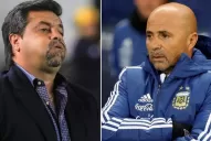 Ahora Caruso le apuntó a Messi y salvó al DT: duele lo que le hicieron a Sampaoli