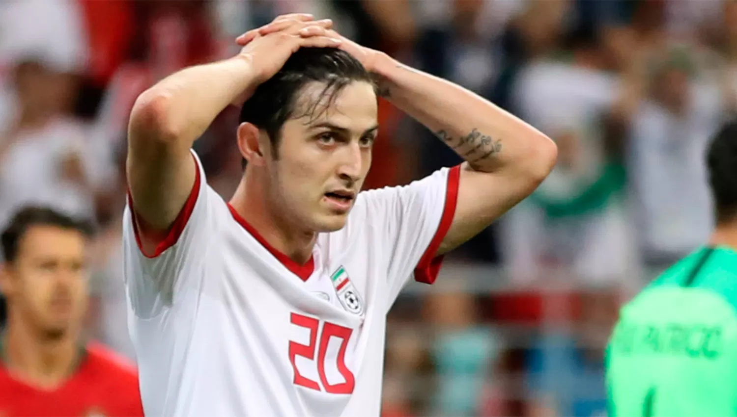 LE DIJO ADIÓS A SU SELECCIÓN. Sardar Azmoun no jugará más en Irán. (GOAL.COM)