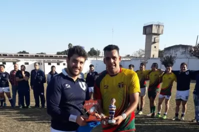 Amistoso de rugby en Villa Urquiza