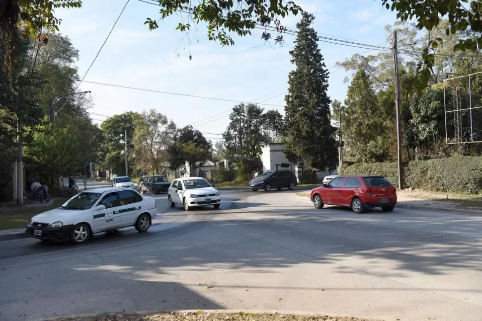 ATENCIÓN. Algunas calles de la “Ciudad Jardín” cambiarán de sentido en los próximos días. LA GACETA / FOTO DE ANALÍA JARAMILLO