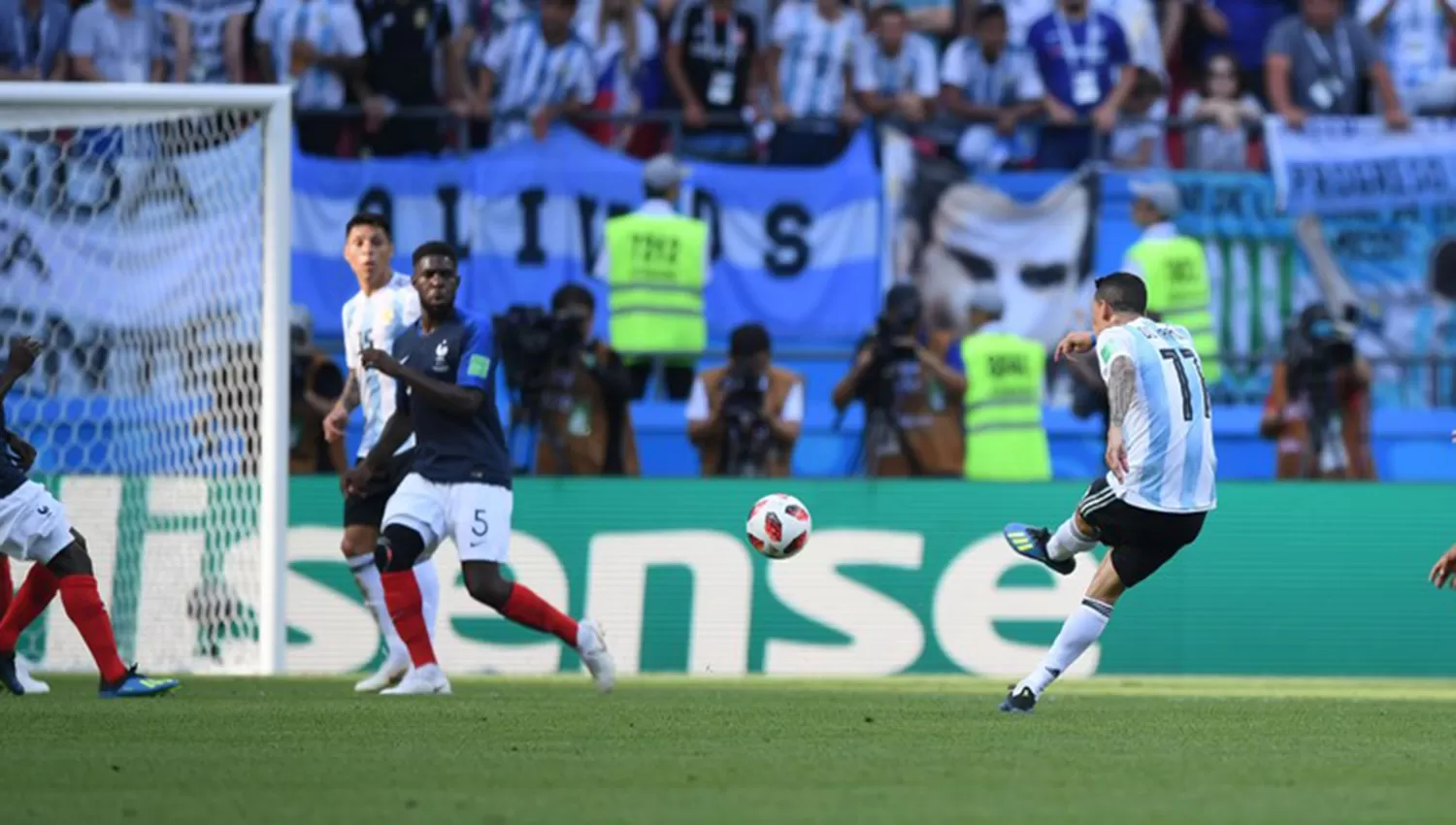 Di María sacó un zurdazo forimidable para igualar.
FOTO TOMDA DE ES.FIFA.COM