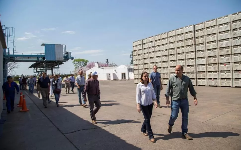 INSPECCIÓN. Funcionarios de EEUU visitaron Tucumán en el verano pasado. 