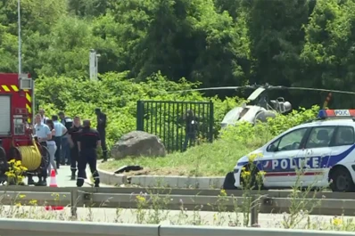 La espectacular fuga en helicóptero del preso más famoso de Francia