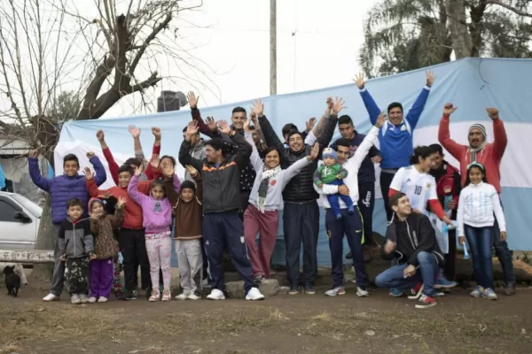 Santa Ana alentó de forma incondicional a la Selección