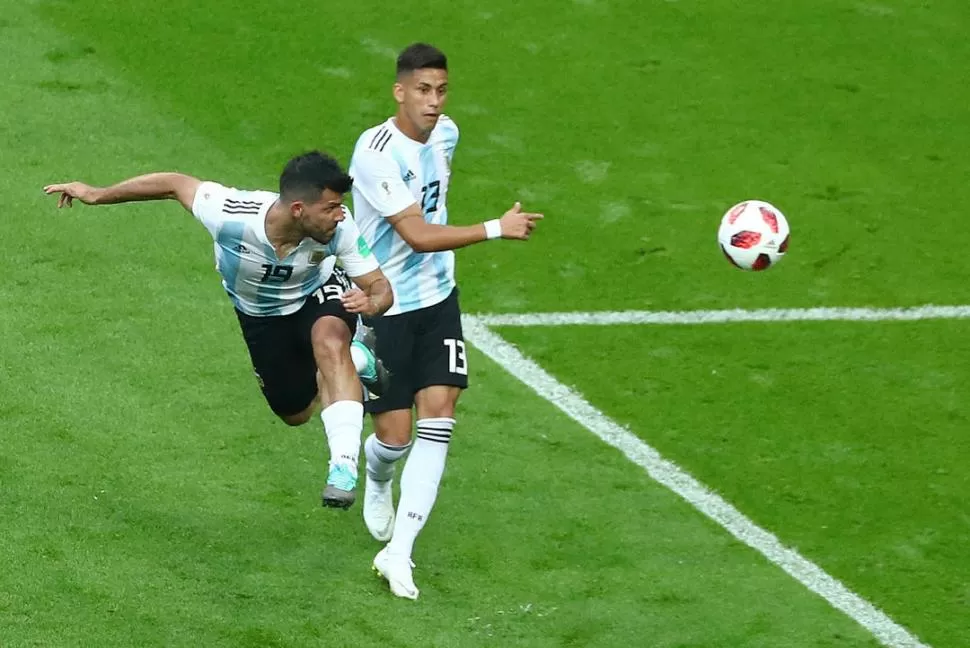 ILUSIÓN. El gol de Agüero sostuvo por un par de minutos la esperanza de empatar. reuters