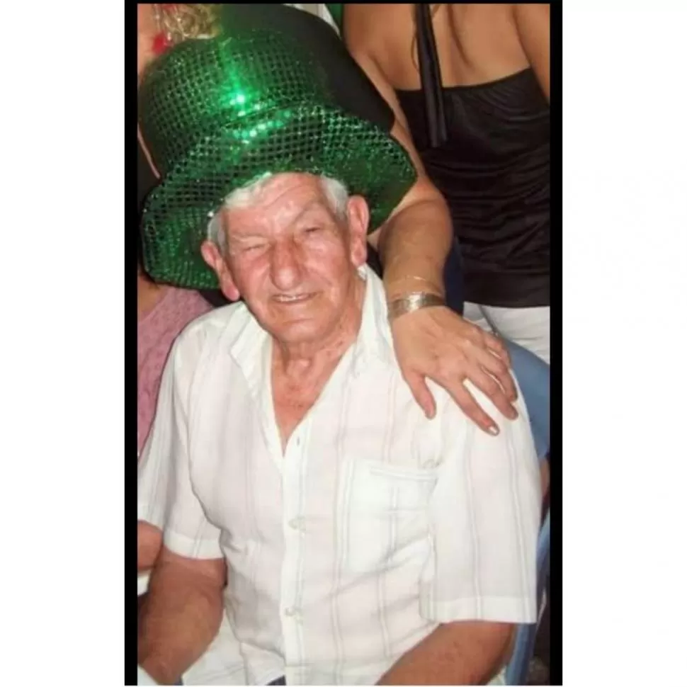 LA VÍCTIMA. Raúl Vicente Márquez tenía 87 años.  