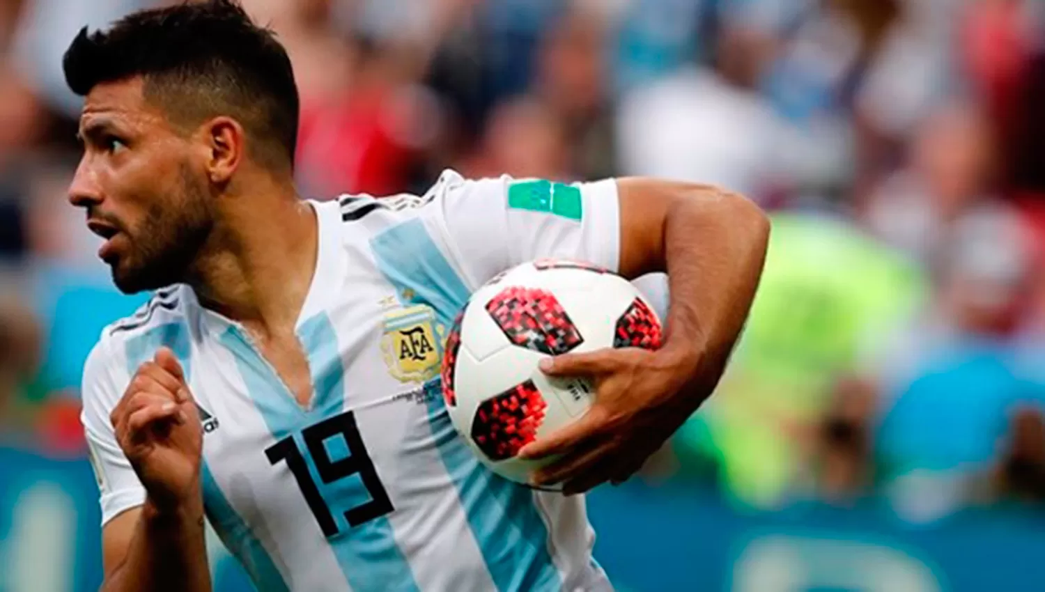 SERGIO AGÜERO MARCÓ EL ÚLTIMO GOL DE ARGENTINA EN EL MUNDIAL (FOTO TOMADA DE INSTAGRAM)