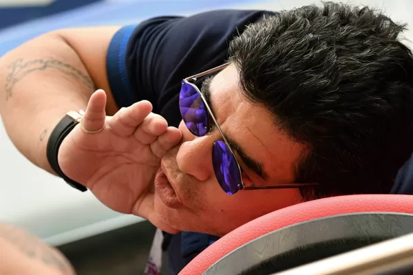 Maradona fue lapidario con la Selección: sin Messi, somos un equipito más