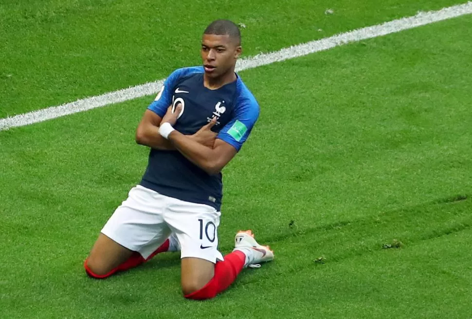 LA JOYA FRANCESA. Mbappé va a camino a ser un mega estrella. REUTERS