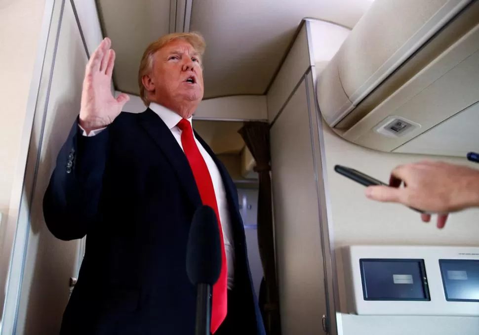 CHOQUE. Los aranceles al acero enfrentan a Estados Unidos y la UE. reuters