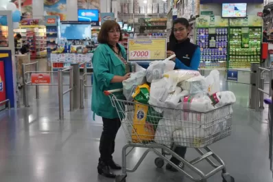 Ganó con los Números de la Suerte de LA GACETA y adquirió mercadería en Gómez Pardo