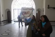 Frustraron un escrache de mujeres en contra de la legalización del aborto