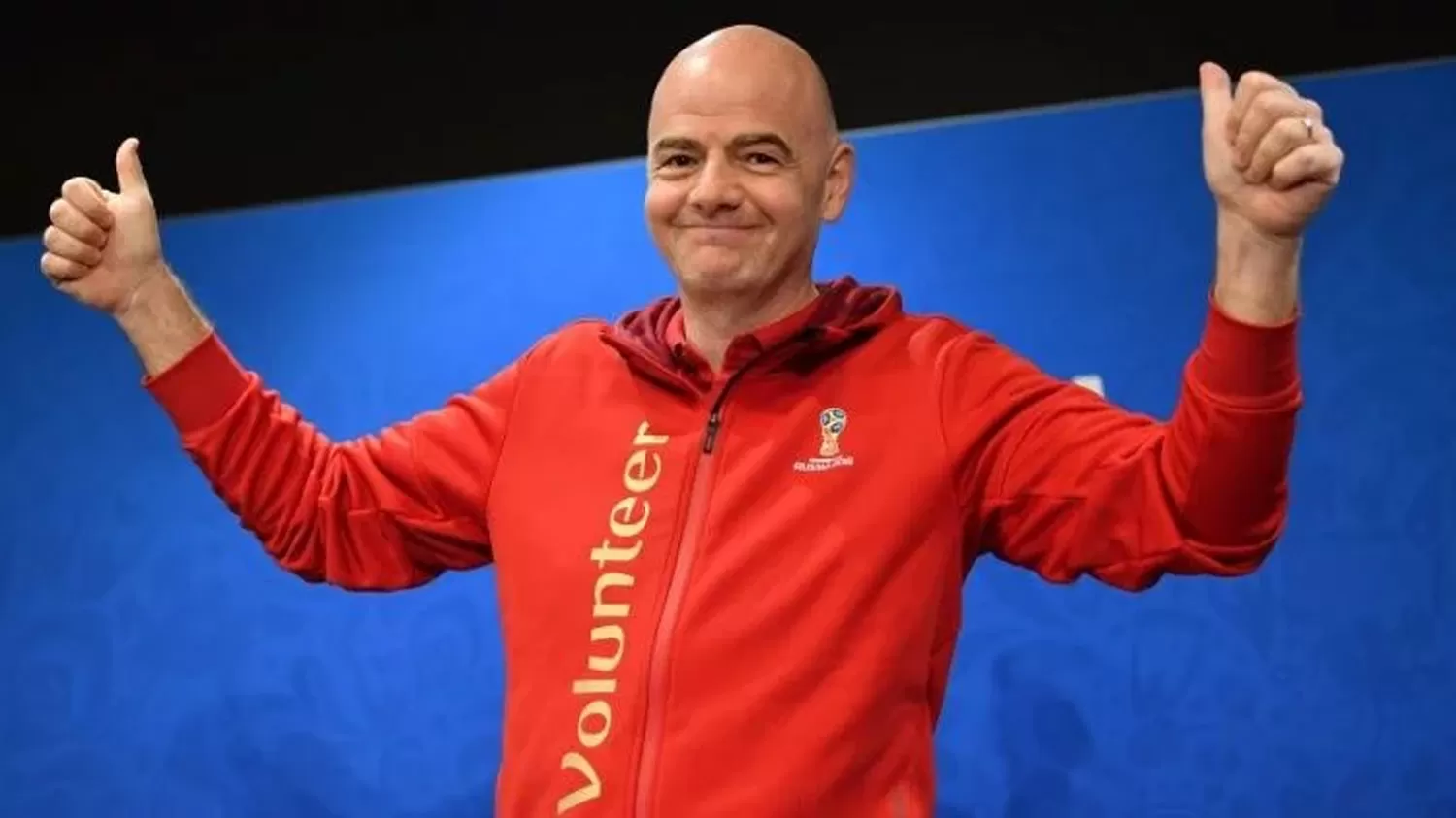 GIANNI INFANTINO. El presidente de la FIFA ofreció una conferencia de prensa a dos días de la final del Mundial. 