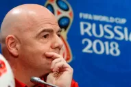 Infantino: todo el mundo esperaba más de la selección argentina