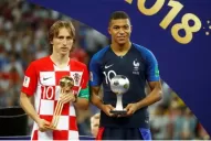 Modric fue elegido Balón de Oro del Mundial y Mbappe, el joven más destacado