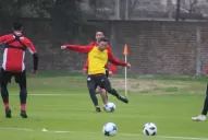 San Martín regresó de Jujuy y entrenó en el complejo pensando en Atlético