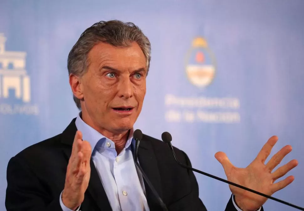 ÉNFASIS. “Es una prioridad bajar la inflación porque castiga al trabajador, a las PyME y a la industria”, señaló Macri en la conferencia de prensa. reuters 