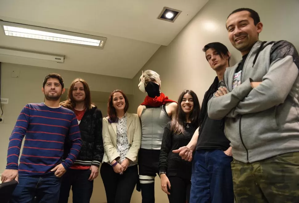 ORGANIZADORES. Algunos de los responsables, en LA GACETA. la gaceta / foto de josé nuno