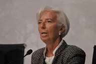 El avión en el que viajaba la directora del FMI tuvo que aterrizar de emergencia en Ezeiza