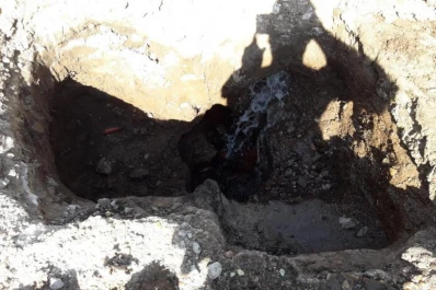 Peligro para los vecinos de Muñecas al 1.300 por un pozo profundo