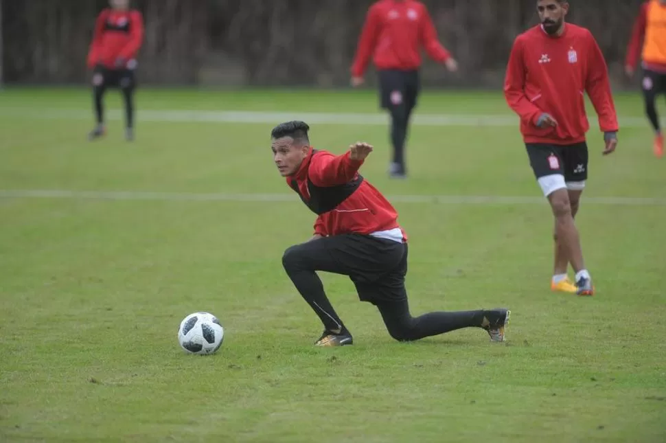 UNA DESGRACIA. Lucas Diarte siempre había mostrado su deseo de jugar en San Martín. La lesión que sufrió ayer postergará por un tiempo cumplir ese objetivo. la gaceta / foto de franco vera 