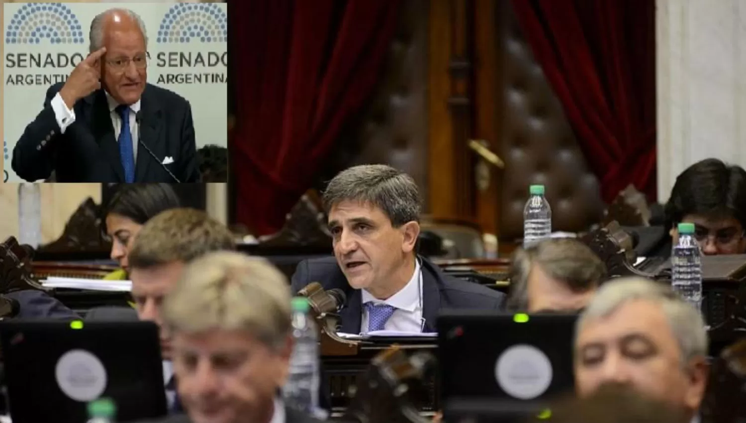 ENOJO. Yedlin criticó al médico Albino. 