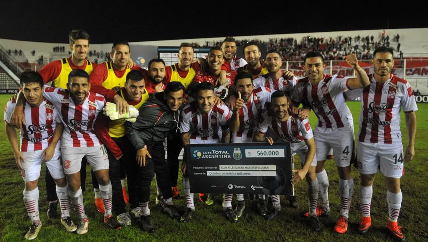 SAN MARTÍN POSÓ CON EL CHEQUE (COPA ARGENTINA OFICIAL)