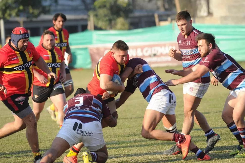 PONER EL CUERPO. “Debemos tener una semana perfecta para salir a jugar bien contra el campeón”, sostiene Blas Cabrera. la gaceta / foto de héctor peralta 