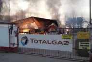 Alarma en Concepción: explotó un depósito de gas