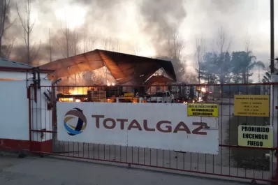 Alarma en Concepción: explotó un depósito de gas