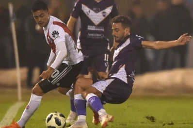 River goleó a Villa Dálmine y se metió en los octavos de final de la Copa Argentina