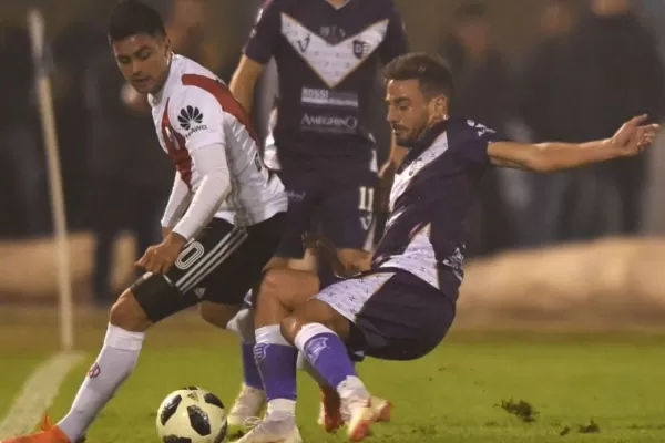 River goleó a Villa Dálmine y se metió en los octavos de final de la Copa Argentina