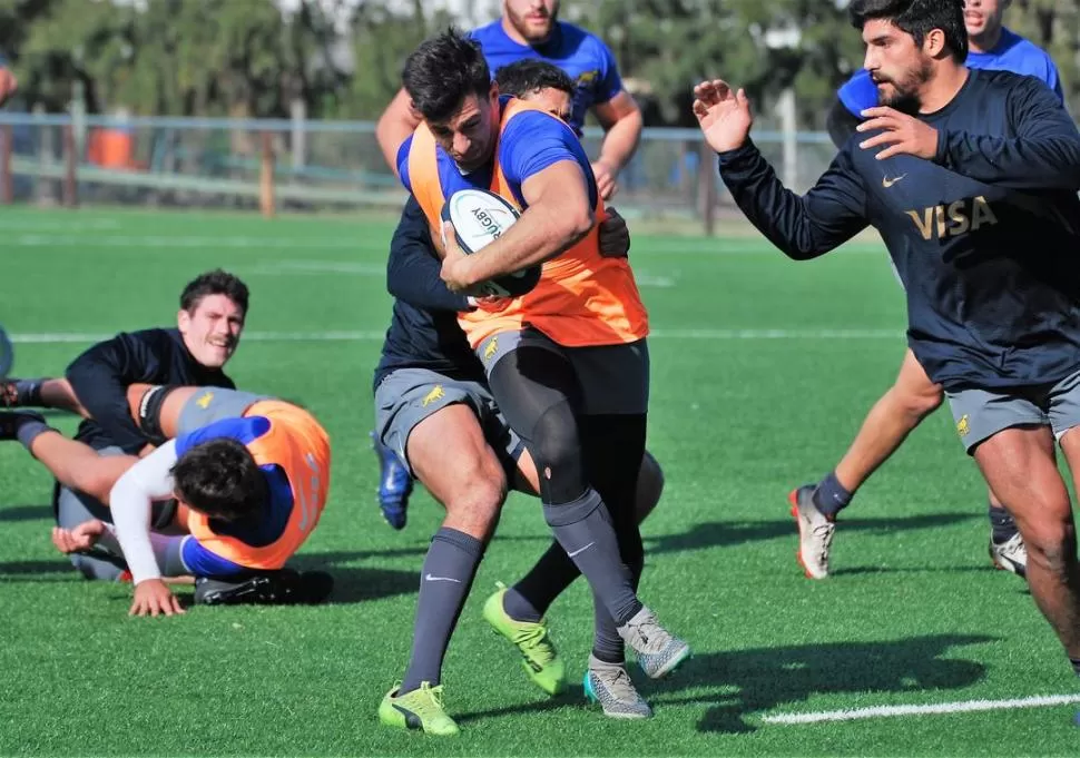 RODAJE. “Esto me permite seguir mejorando y mostrándome”, resalta Resino. 