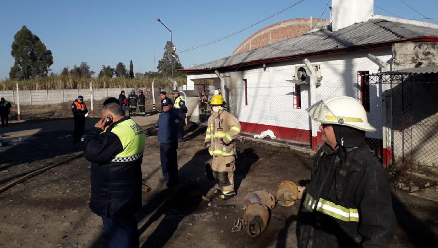 Así quedó la planta de gas de Concepción tras las explosiones